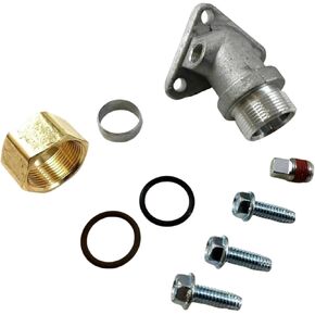 TF060403AV FOR CAMPBELL HAUSFELD - Air Compressors Blowers TUBE FITTING ASSEMBLY TF2101 5F566 TUBE FITTING FITS TO 3/4'' COPPER TUBE 1/8" NPT in Kuwait