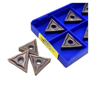 Indexable Lathe Carbide Insert 10PCS TNMG220404 EF TNMG220408 YBG205 Hard Alloy External Turning Tool(TNMG220408-EF YBG205) in Kuwait