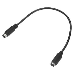 MECCANIXITY PS/2 Mouse and Keyboard Extension Cable 6Pin 0.98 Feet Male to Female for PC, Black in Saudi Arabia