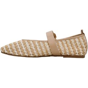 Corkys Footwear Hey Girl Women's Left Him On Read Mary Jane Flats – Featuring a Breathable Woven Upper, Hook and Loop Closure, and a Lightly Padded Insole in Kuwait