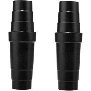 2Pcs Black Vacuum Cleaner Hose Adapter Easy To Use Vacuum Cleaner Conversion Vacuum Hose Reducers ABS Material Hose Coupler Universal Vacuum Hose Reducer，Vacuum Parts and Accessories，Vacuum Hoses in Kuwait