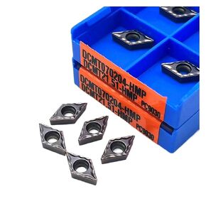 Indexable Lathe Carbide Insert 10PCS DCMT070204 PC9030 External Turning Tool Hard Alloy Milling Cutter Blade in Kuwait