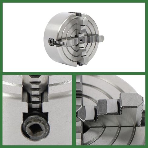 4-Jaw 5 Inch K72-125 Lathe Chuck Lathe Chuck Independent Reversible Jaw for Industrial Equipment in Kuwait