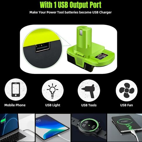 for DeWalt and for Milwaukee Battery Adapter, Compatible with M18 and for DeWat 20V 60V Lthium Battery (Work for Ryobi 18V Power Tools) in Kuwait
