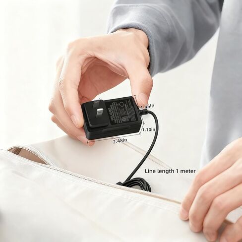 21V 1A Mini Chainsaw Lithium Battery Charger, Compatible with Aker/Saker/Seyvum/O-Conn Mini Chainsaw,Power Tools Lithium Battery Charger.US Plug. in Kuwait