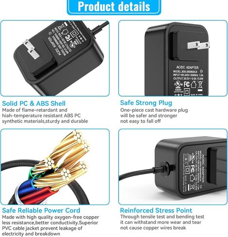 24V Lithium Battery Charger for Sun Joe and Snow Joe iBAT24 & 24VBAT | 24VCHRG-QC iON+ Charger, fit for Sun Joe and Snow Joe Battery Model: iBAT24-LT, iBAT24-XR, 24VBAT-LTE, 24VBAT-XR. in Kuwait