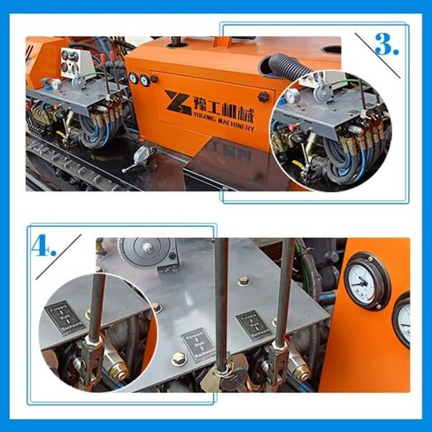 Portable Pneumatic Water Well Drill Rig – 100m to 500m Drilling Depth, High Precision Air-Driven Borehole System for Water Wells, Ideal for Agriculture and Industry in Kuwait