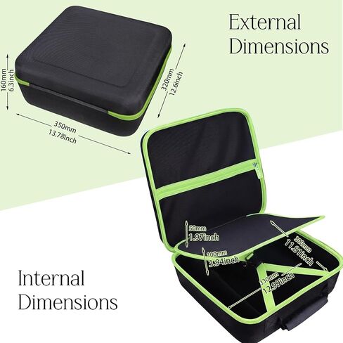 Hard Case for Ryobi P321/P320/PCL310B/P361/P326 18V ONE+ Brad Nailers/Finish Nailer/Narrow Crown Stapler, Case Only in Kuwait