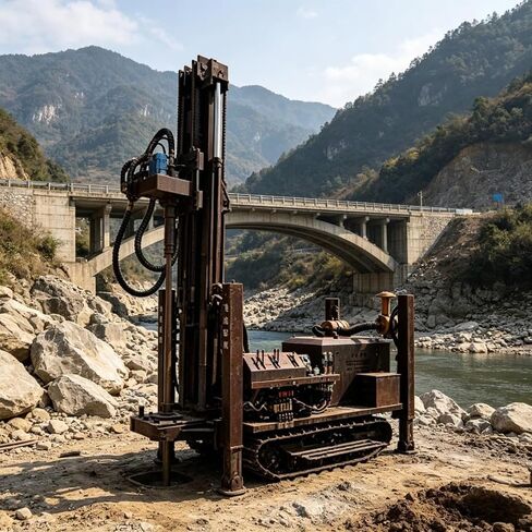 Hydraulic Crawler Water Well Drilling Rig with Mud Pump for Deep Borehole Drilling and Groundwater Projects 50m to 300m Depth High Performance Customizable Design in Kuwait