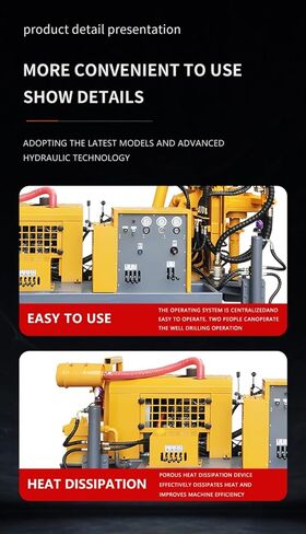 Hydraulic Crawler Water Well Drilling Rig with Mud Pump for Deep Borehole Drilling and Groundwater Projects 50m to 300m Depth High Performance Customizable Design in Kuwait