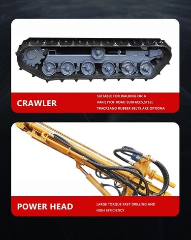 Hydraulic Crawler Water Well Drilling Rig with Mud Pump for Deep Borehole Drilling and Groundwater Projects 50m to 300m Depth High Performance Customizable Design in Kuwait