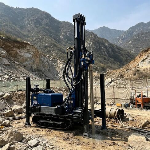 Pneumatic Water Well Drill – 100-300m Depth, High-Efficiency Air-Driven Borehole Drilling Machine for Deep Wells, Remote Locations, and Heavy-Duty Applications in Kuwait