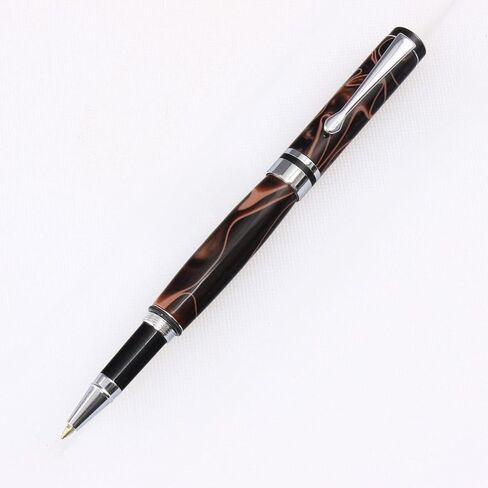 Legacy Woodturning, Classic Rollerball Pen Kits - Gold & Silver Variety, 6 Pack, Includes 3 Gold, 3 Chrome, Woodworking Project Kit in Kuwait