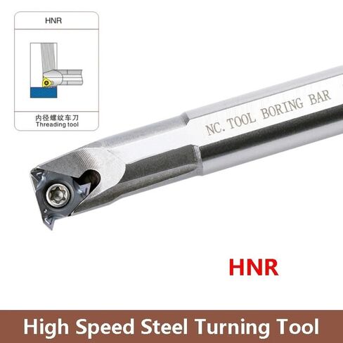 Indexable Lathe Carbide Insert 1PCS HNR0007H08 High Speed Steel Internal Turning Tool Thread Boring Bar Lathe Cutter in Kuwait