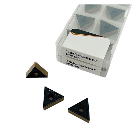 High Toughness Turning Blade Machine Accessories 10PCS TNMG160404-GT HS8125 Hard Alloy Internal Turning Tool Suitable for Stainless Steel in Kuwait