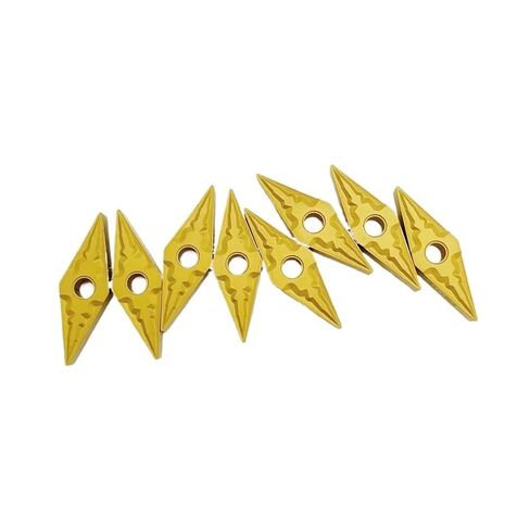 Indexable Lathe Carbide Insert 10PCS VNMG160404ZCM ZSG4115 Hard Alloy External Turning Tool Chip Tools Lathe in Kuwait