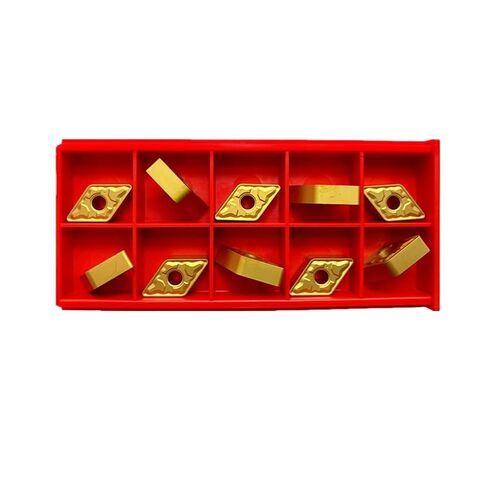 High Toughness Turning Blade Machine Accessories 10PCS DNMG110404-GM TG4105 DNMG110408-GM Lathe Turning Tool Hard Alloy Metal Cutting Tools | DNMG110404-GM TG4105 in Kuwait