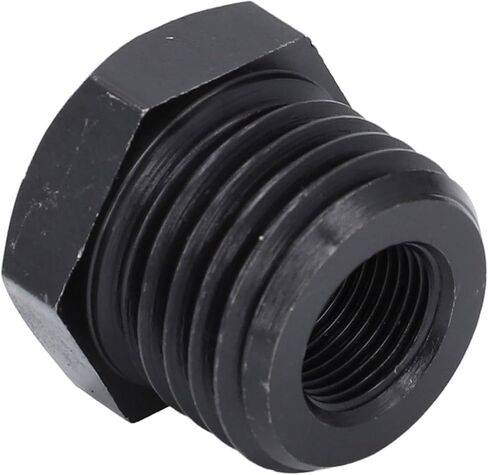 Wood Lathe Spindle Adapter, Precision Thread Conversion Quick Switch Chuck Mount for Woodworking Lathes 3 4 x 16TPI to 1 x 8TPI 45 Steel 1 Pack in Kuwait