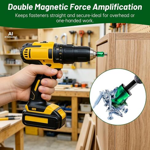 3Pcs Magnetic Drill Bit Holder,Strong Magnetic Screw Holder-(3 colors) | Universal Removable Household Tool Screwdriver Magnetizer&Power Bits,Mechanics,Carpenters,Household Repairs in Kuwait