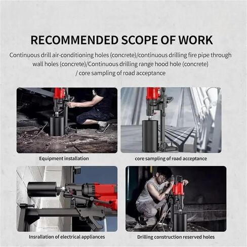Bench Drill Machine, Diamond Core Drilling Machine 3200W 900rpm Electric Concrete Drilling Benchtop Drilling Tool in Kuwait