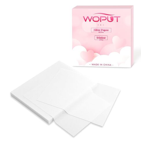 60-Pieces Disposable Nail Dust Collector Filter Paper, Disposable Nail Dust Filters fit for Most Nail Dust Collector Tech, for Nail Salon Nail Spa Nail Tech Nail Supplies and Home Use (White) in Kuwait