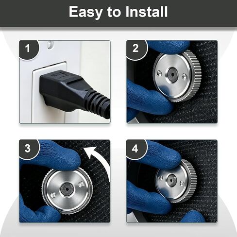 Angle Grinder Flange Nut Set, 5/8-11, Silver and Black, 2 Pack | Tool-Free Quick Release Lock Kit, Milwaukee Grinder in Kuwait