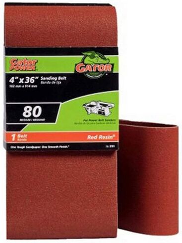 ALI INDUSTRIES 3191 80 Grit Sand Belt, 4-Inch x 36-Inch in Kuwait
