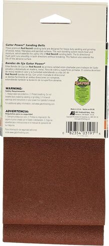ALI INDUSTRIES 3191 80 Grit Sand Belt, 4-Inch x 36-Inch in Kuwait