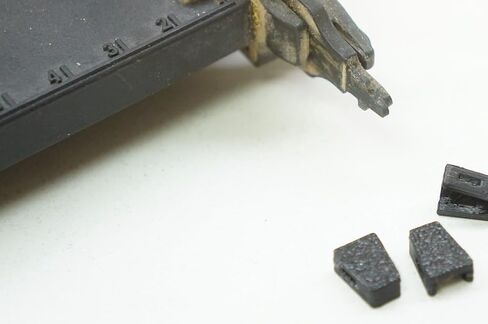4x Rubber No-Mar Tip for RIDGID R213BNF, R213BNA, R213BNE Brad Nailer 18ga Nose in Kuwait