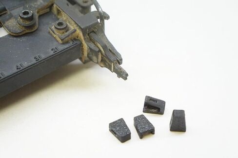 4x Rubber No-Mar Tip for RIDGID R213BNF, R213BNA, R213BNE Brad Nailer 18ga Nose in Kuwait