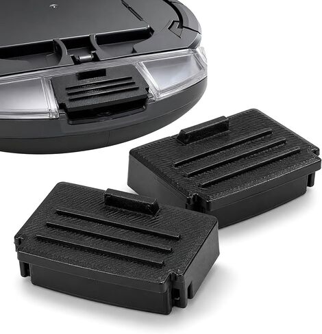 Dust Bin Clip Replacement for Shark Matrix Plus Robot Vacuum | 2-Pack, TPU Clip, Snap-In Design, Secure Locking, Replacement Part, For Robot Vacuum Dust Bin, Home Cleaning in Kuwait