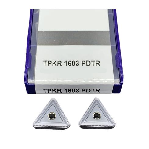 Indexable Lathe Carbide Insert 10PCS TPKR1603 PDTR LT30 Hard Alloy Lathe Tool External Turning in Kuwait