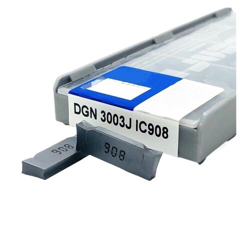 Indexable Lathe Carbide Insert 10pcs DGN2002C DGN3003J IC908 Cutting and Grooving Tool Lathe(DGN3003J IC908) in Kuwait