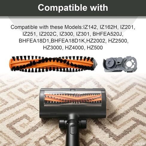 Vacuum Repair Kit compatible with BHFEA18D1, BHFEA18D1K, BHFEA420J, BHFEA515J, BHFEA520J, Replacement Brush Roll and Gear Module, Parts NA617684 N892816 in Kuwait