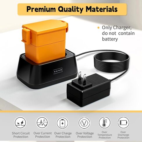 Remate Fast Charging Dock Compatible with LG CordZero A9 A9K-CORE A9T-Ultra Q3 Series Vacuum Cleaner, Replacement Charger Base for EAC63382201 Battery in Kuwait