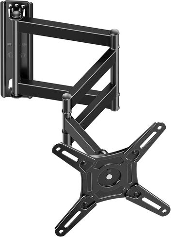 MOUNTUP Full Motion TV Wall Mount for Most 26-50 Inch TVs, Max VESA 300x300mm Wall Mount TV Bracket with Swivel Tilting Extension Level Adjustment for LED LCD Flat Curved TVs Up to 53 LBS MU0018 in Saudi Arabia