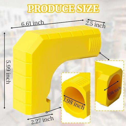 Table Saw Dust Collector Adapter Fit for Dewalt Table Dwe7485 Sawdust Collection System Replacement Parts Suspended Dust Collector Design Efficient Tool-Free Installation Includes Dust Bag Yellow in Kuwait