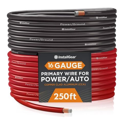 12 Gauge Speaker Wire 100ft - Deoxidized Copper OFC Speaker Wires 12 Gauge - Flexible Wire Cable with Polarity Marking - Soft Touch 12 AWG Wire for Audio, Amp and Home Theater Use - Brown in Saudi Arabia