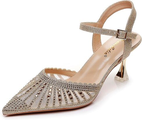 VenusCelia Women's Pretty Lady Slingback Pump Shoe in Kuwait