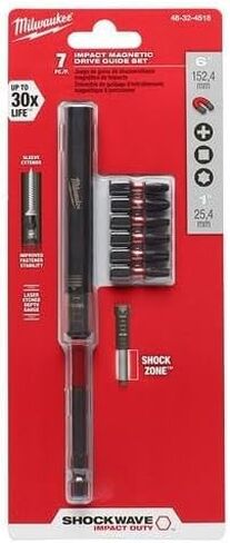 Milwaukee Electric - Shockwave 7PC Impact Magnetic Drive Guide Set in Kuwait