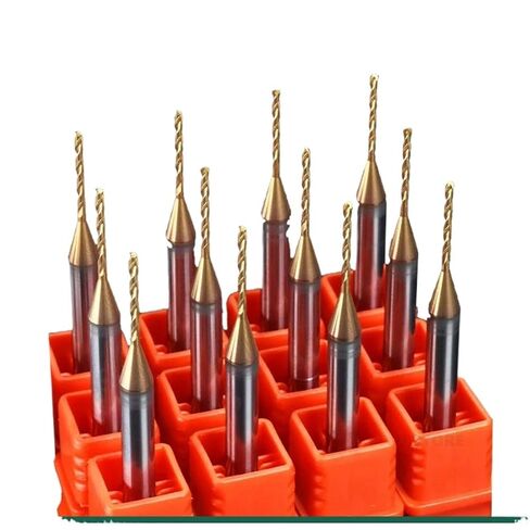 0.3~2.02mm Micro Drill Solid Carbide Bit Mini CNC Hole Making 3D Shank Diameter 4mm D4 Metal Steel Plastic 1PCS(0.6xD4x6x50) in Kuwait