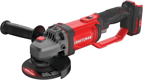Craftsman CMCG400BR V20 Brushed Lithium-Ion 4-1/2 in. Cordless Small Angle Grinder (Tool Only) (Renewed) in Kuwait