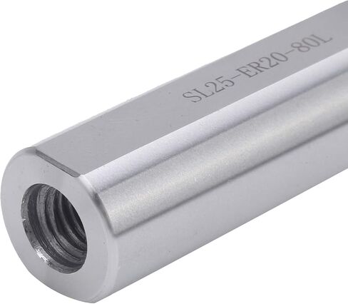 SL25 ER20 80L Lathe, Telescopic Straight Shank Tool Holder, High Speed Steel, for Deep Hole Processing on CNC Lathes and Milling Machines in Kuwait
