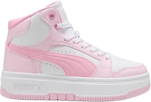 PUMA Womens Rebound Femme Mid High Sneakers Shoes Casual - Pink in Kuwait
