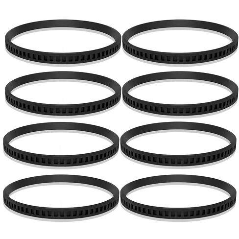 12 Pack 650721-00 Bandsaw Rubber Tires Replacement for DeWalt DWM120, DCS374, DW328K, A02807, Fits Porter Cable and for Milwaukeel 6230 Band Saws, 6" x 1/2" Heavy-Duty Rubber Wheels in Kuwait