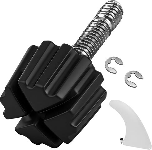 Screw Fin Pin Replacement Part for Serene-Life SLSUPB08 SLSUPB10 SLSUPB06 SLSUPB20 SLSUPB105 SLSUPB145 SLSUPB135 SLSUPB125, Stand-Up Inflatable Paddle Water Fin in Kuwait