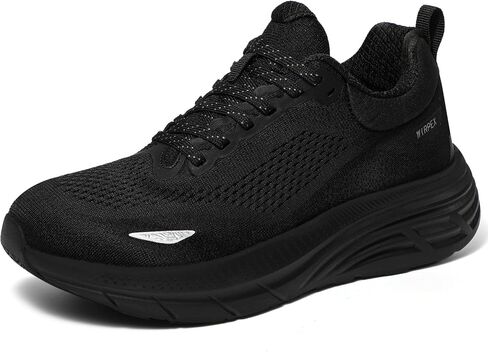 Women's Wide Toe Box Walking Shoes Cushion Comfortable Tennis Shoes Non-Slip Running Workout Gym Sports Athletic Breathable Fashion Sneakers in Kuwait