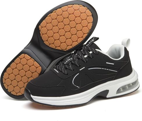 Women's Cushioned Lightweight Walking Shoes | Non-Slip Fashion Sneakers With Arch Support Eases Fatigue, All-Day Comfort for Work, Commute and Daily Casual Wear in Kuwait