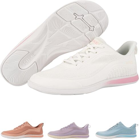 Hike Footwear Wave - Soft and Natural Barefoot Shoes for Women – Hands Free Slip-On Minimalist Design, Daily Footwear, Breathable Wide Toe Box, Pain-Free Walking in Kuwait
