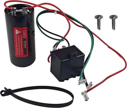 CSRU2 Hard Start Kit for Air Conditioner 5-2-1 HVAC Compressor Saver | Hard Start Kit for 3/12 to 5 Ton Units, Pre-Wired Design & Compact Mounting - OEM Replacement in Kuwait
